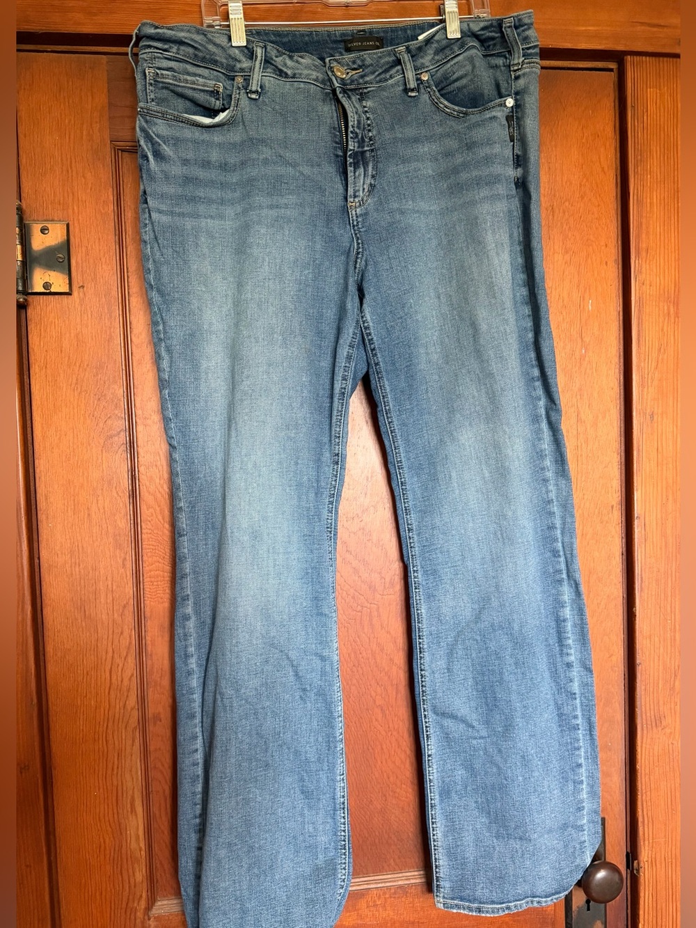 Silver Jeans Suki Slim Light Blue Boot Cut Jeans